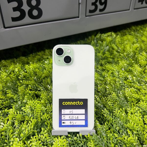 iPhone 15 128gb 93% Green